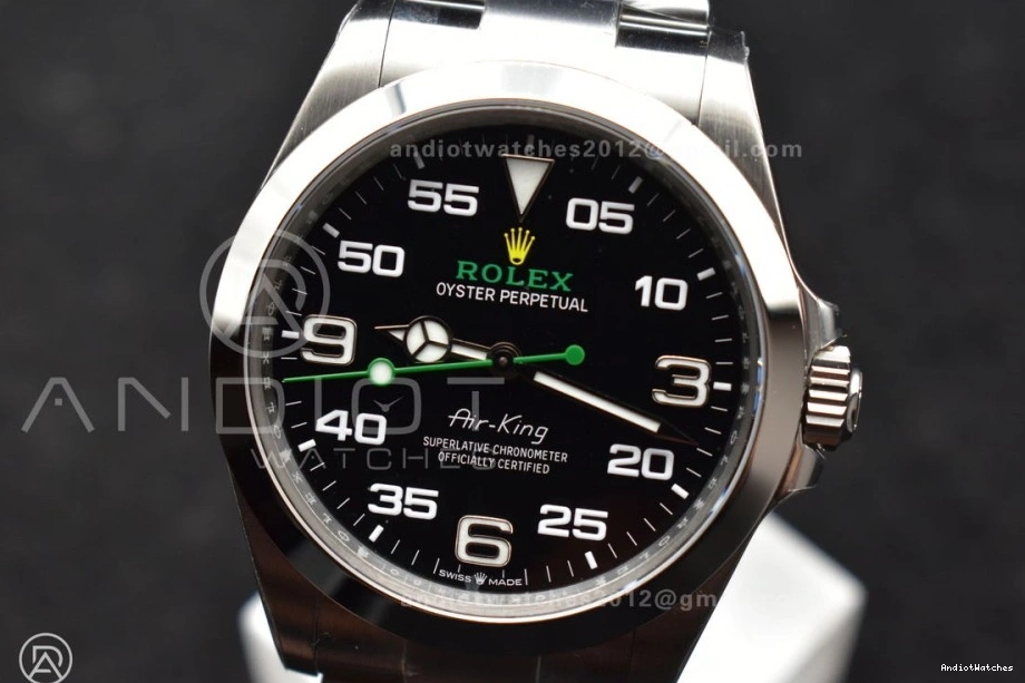 VSF 126900 Steel SS Dial 509 VS Black SmoothTexture 904L Bracelet Edition Best 1:1 on Air-King 0315